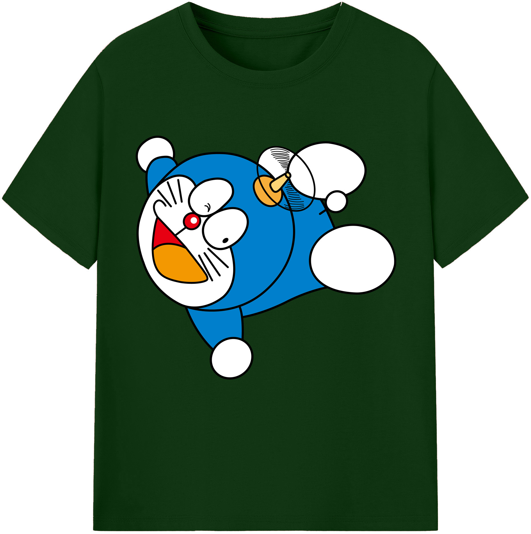 （画像用） ドラえもん Doraemon 綿100％半袖Tシャツ（フロントプリント）